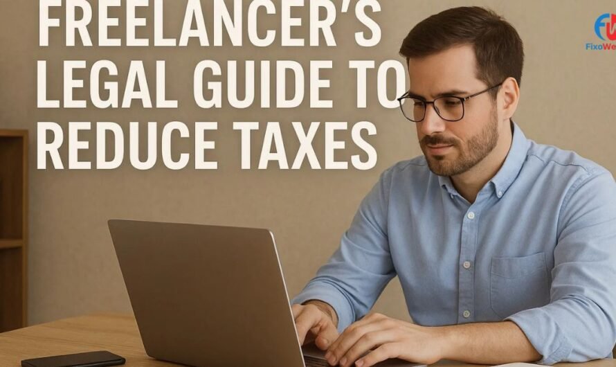 Freelancer’s Legal Guide to Reduce Taxes